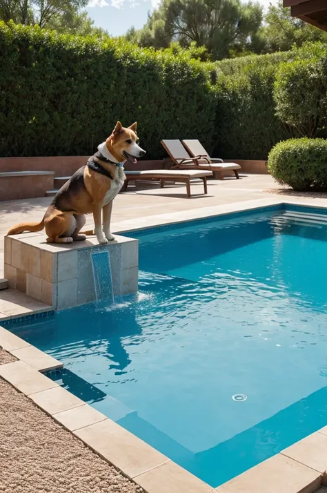 Un perro french Pool 