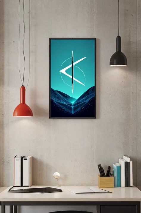 Artistic 4G coverage signal design modern style graphic posters 