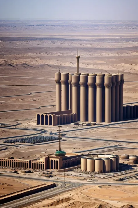 Saudi Arabia after oil production stopped