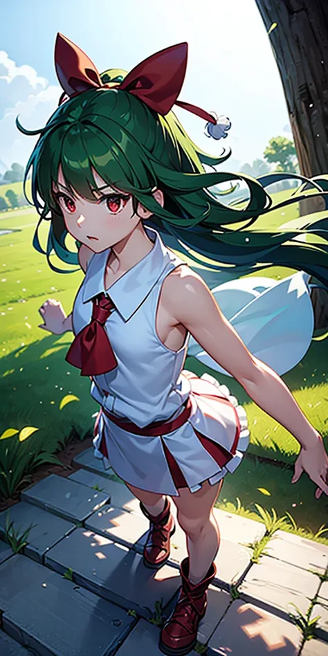 solo 1 girl view, TouHou Legend of Fairy Souls is an action game developed and published by LFCat Studio for PC. An adventure in which we control the young Reimu, which due to a curse has been transformed into Kedama, a little ball of hair, having to fight...