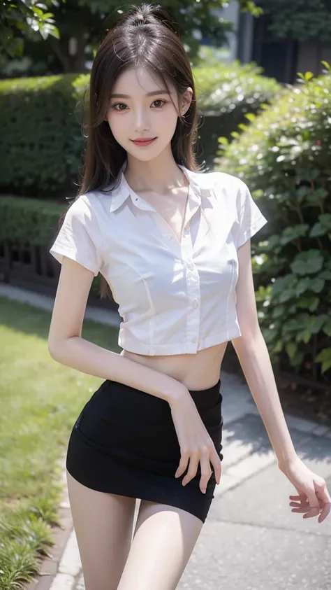 raw, masterpiece, best quality, extremely detailed, 8k, hdr, photorealistic, intricate, (a skinny korean girl), (straight hair),...