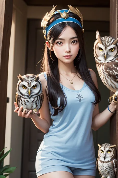 Athena and owl