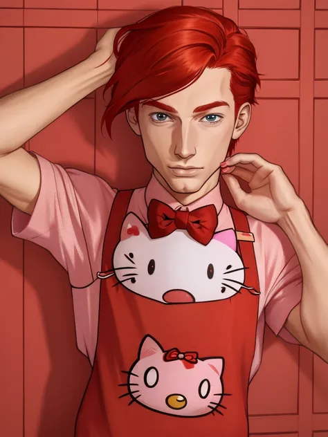 redhead boy 1.43 con hello kitty