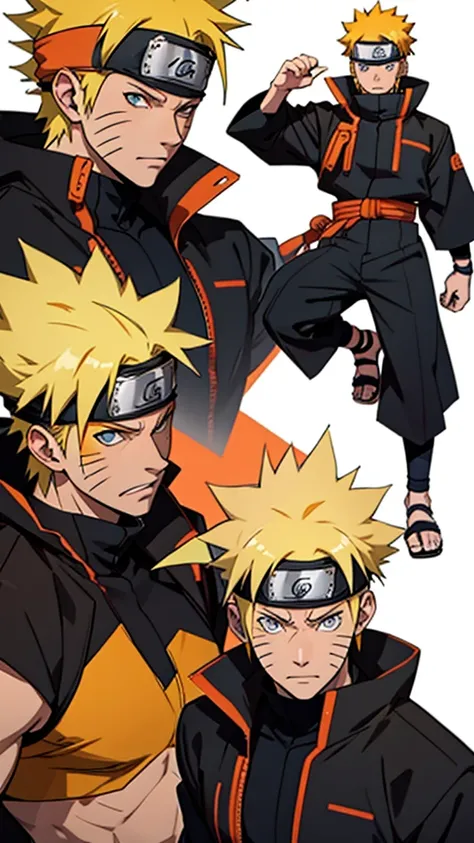 Naruto Uzumaki character redesign 