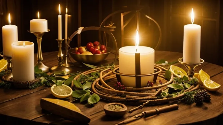 Summer solstice，goddess，altar，mystery，alchemy