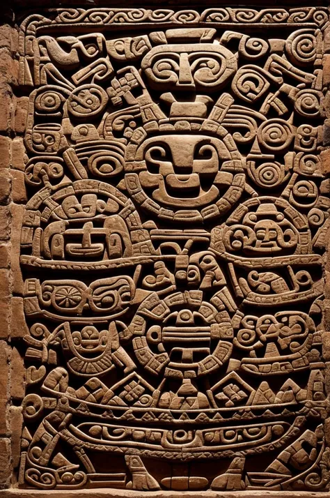 A pre-Columbian art in homage to national holidays 
