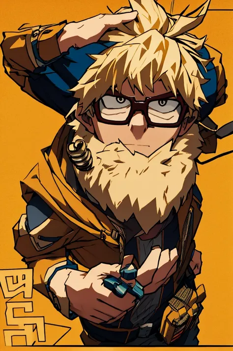 Blonde, Round Glasses, cool, Gear Accessories, 