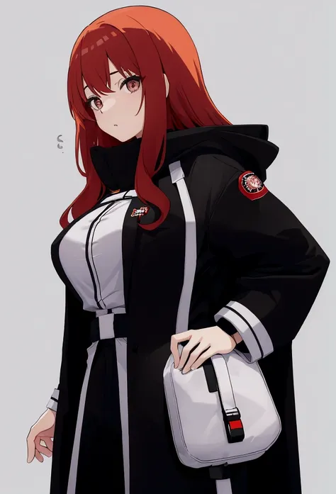 My name is Hikaru, I am a white test woman with long red hair and black eyes. I am 1.60cm tall and weigh 46kg. My breast sizes are 300 cm, my waist is 60 cm and my hips are 200 cm. Dressed in a long black coat, a winter jacket with a hood and warm pants. W...