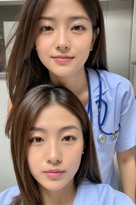 ((Highest quality)), ((masterpiece)), (detailed),Perfect Face,Japanese,Female doctor,White