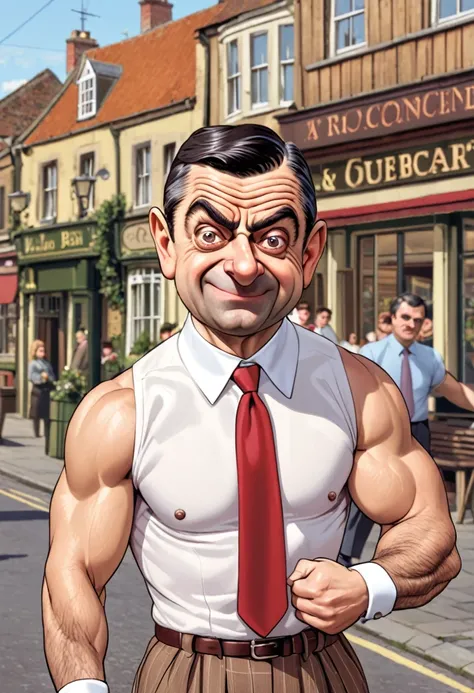 Muscle mr bean 