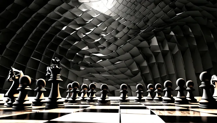 Chinese Go board，Go pieces，Chinese style，Play chess，Game，Chess pieces floating，3D rendering effect，The chessboard is flipped and suspended，The Mysterious Universe，The picture is full