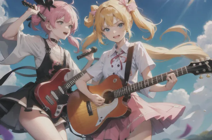 Anime guitars