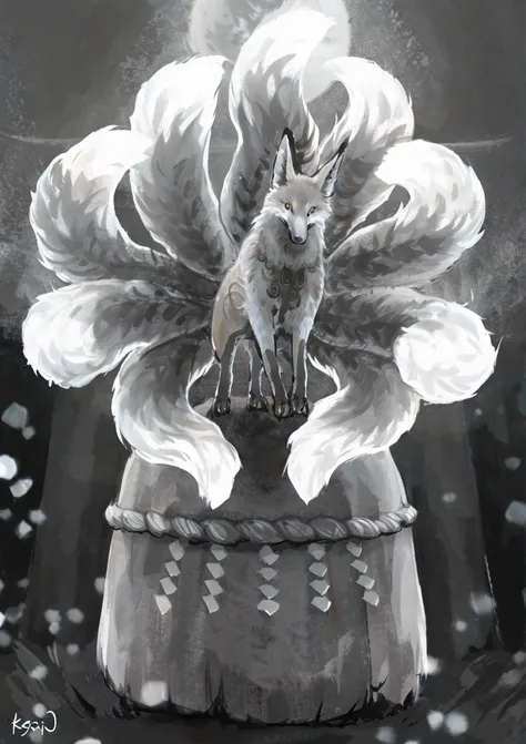 nine tailed fox