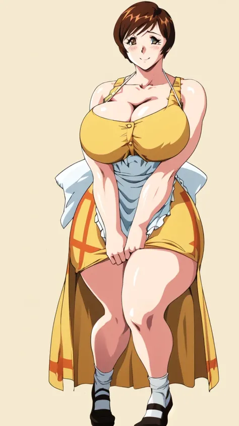 masterpiece, highest quality, High resolution, One girl, alone, sexual intercourse, Pornographic images, short hair, etsukoto, Brown eyes, fine grain, fine grain, (((Thick thighs, Plump thighs, Voluptuous thighs, Thighs alone are enough))), Huge and ample ...