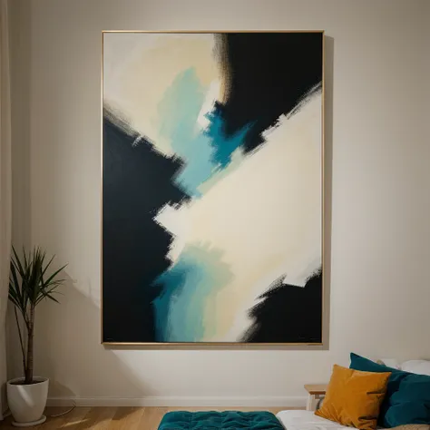 Abstraction, A painting for the wall, evoke emotions