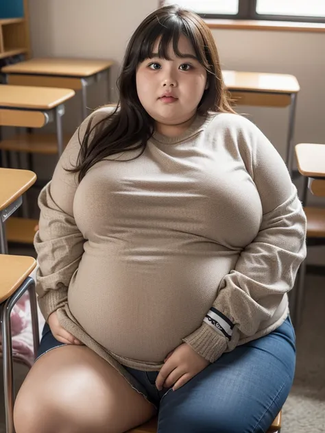 a fat 10 year old obese ,chubby overweight ,young fat girl in ,cute plump schoolkid,heavy set young girl,thick  student,extremely obese young female student,very fat and heavy young girl,stout short haired girl in school,chubbychild in classroom,cute pudgy...