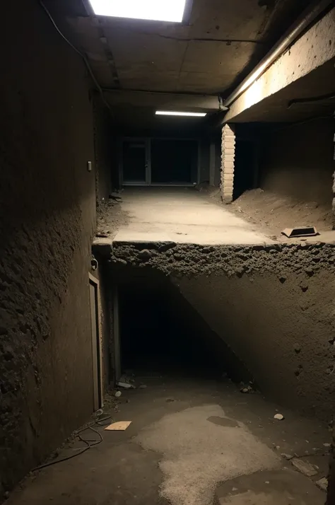 Dark basement