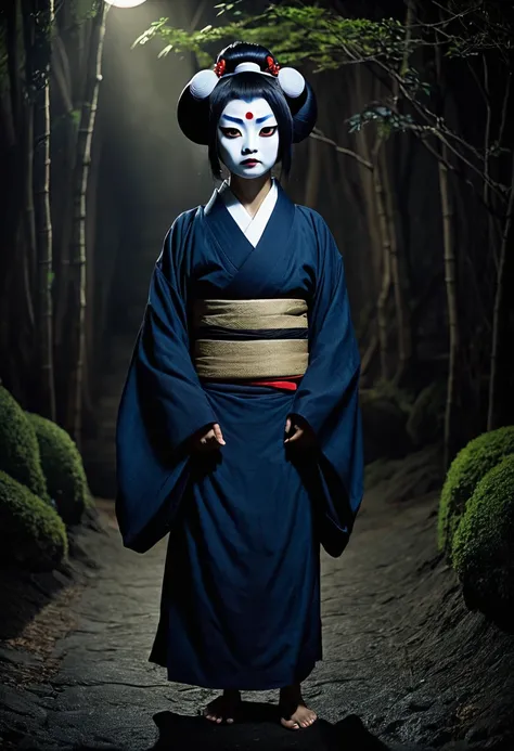 Ittan Momen is a yokai with a dark atmosphere.