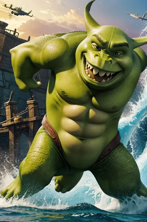 Sherk in a war