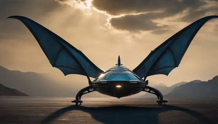 In this awe-inspiring blend of steampunk-inspired and futuristic elements, a unique starship takes center stage, designed by the genius imaginations of Mary Shelley & Tim Burton, & Ridley Scott. The starship is an amalgamation of iconic vehicles from diffe...