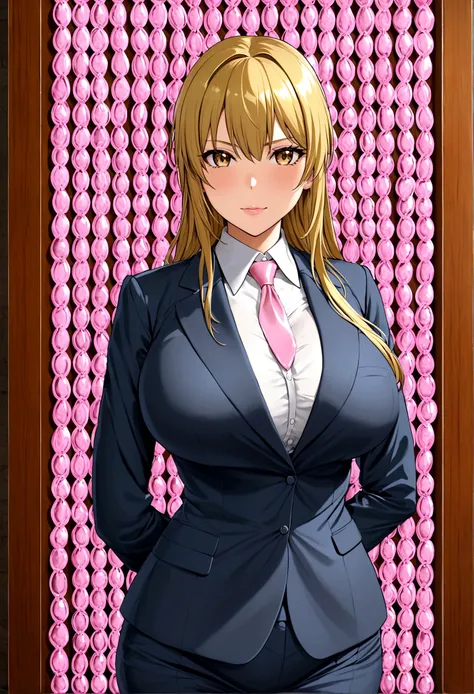 Saber big breasts business suit House made from condoms