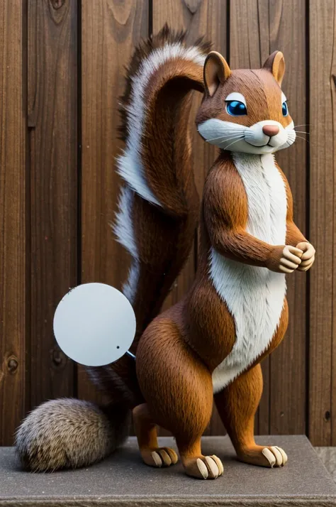 best quality)), ((​masterpiece)), (Detailed) Cutting template, Fursuit Squirrel, cancerous body,