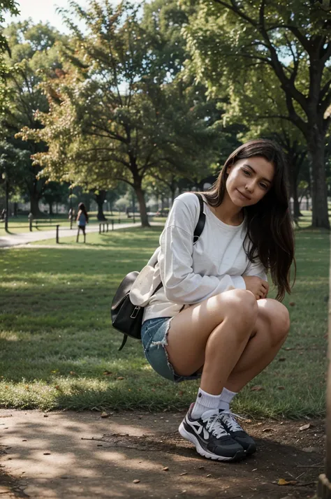 Girl in the park
