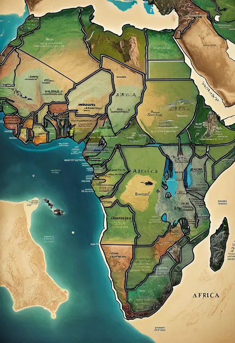 a well designed image of africa in 2050