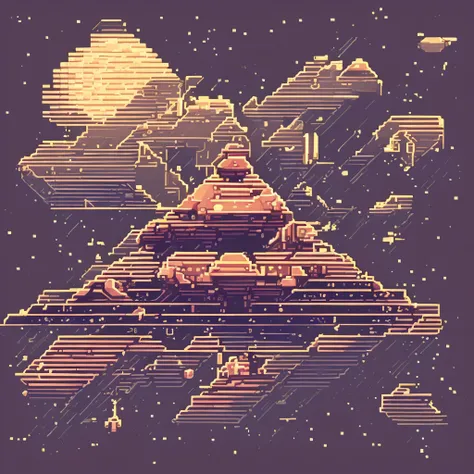 Envision a top-down perspective of a straightforward spaceship facing north, crafted in the 16-bit pixel art style reminiscent of the Super Nintendo era, with the aesthetic of chalk art, pixel art, and hand-drawn elements.