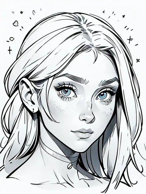 base head procreate stamp brushes, Procreate female head, Procreate face stamp brushes, Procreate face stamp brushes feminino