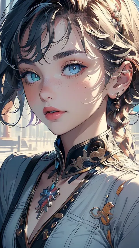 (((masterpiece, highest quality))),(((solo:1.2))),(((1girl:1.2))),32k wallpaper, very detailed,(((((portfolio))))),(((((Close-up))))),(((((bust up))))),((((more various angle)))),(((highlight))),((((heterochromia)))),(((complete. detailed face))),((((Extre...