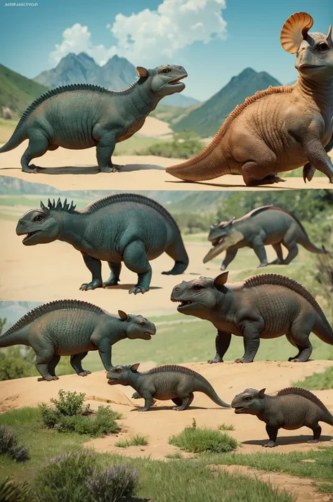 Protoceratops illustrations