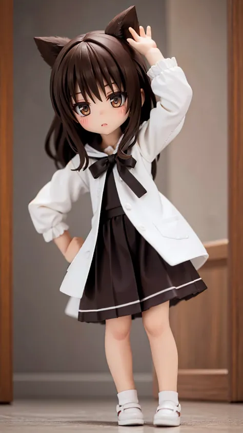 Little pretty girl,Lolicon、Dark Brown Hair、