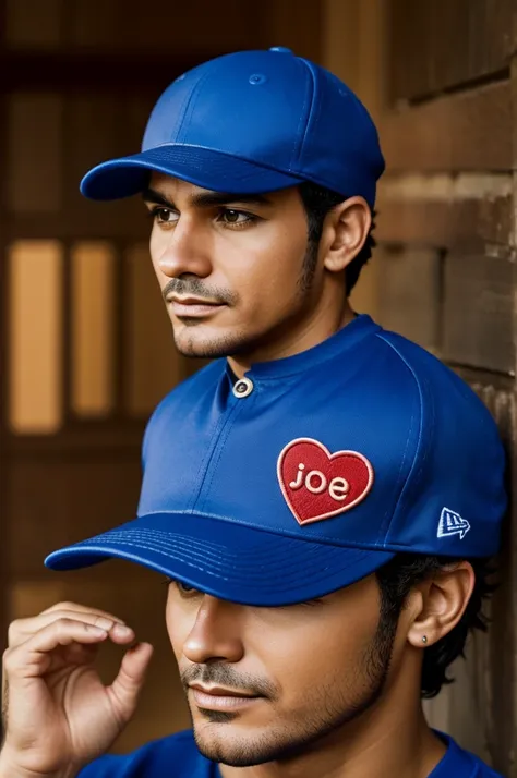 Qsonic chirping style with a cap saying I love José José