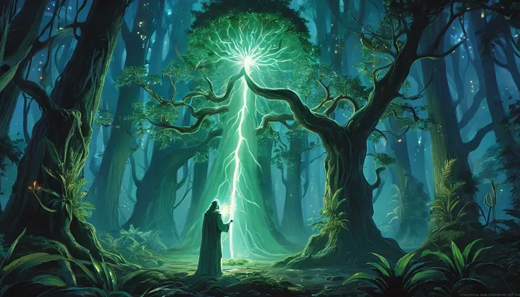 Deep within an ancient forest, a botanist discovers a plant glowing with ethereal light, rumored to possess the power to heal any ailment. As they approach, they realize the plant emits a faint melody, enchanting all who hear it. Write about the botanists ...