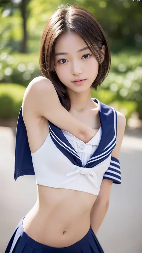 ((((((17 years old))))))、((Aya Ueto : 0.8))、(((A charming face)))、(((Young face)))、(((beautiful girl)))、(((A beautiful woman)))、Beautiful woman、Cute woman、((Innocent face))、((Smile))、((Ultra-detailed face))、((Detailed lips))、((Detailed eyes))、((double eyel...