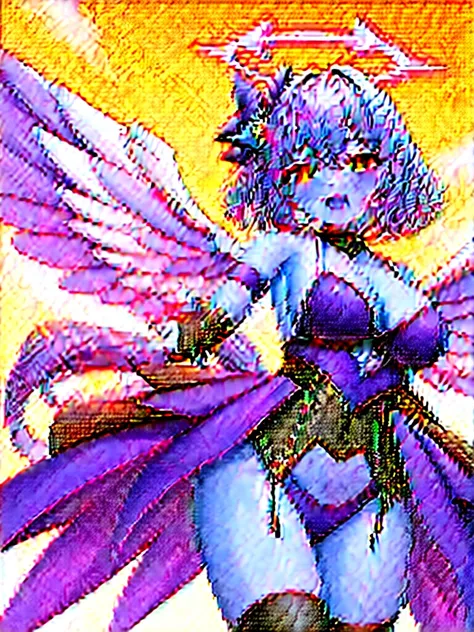 masterpiece, best quality,ultra detailed,ultradetailed1girlsnaked angel floating in the sky1.10,halo1.10,1girlsnaked1.10ultradetailedangel wings on her back1.10 nakedfemale ,smiling, looking at viewer, twintail pink hair, fullbodyshot