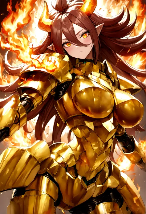 ((Lightning Power)), ((Electricity)), ((Fire Background)), ((Lightning Storm)), ((Power Erupting)), (((((android 21))))), (((Massive Rasengan)))), (((Evil Power))), (((white Coat))), (((Busty))), (((((Big breast:1,3)))), luxury bustier corset, (((silver ha...