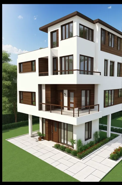  drawing of a real diagram of a house with a 110 V line