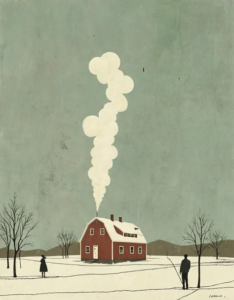 Hazards of Corn Syrup, by Alessandro Gottardo, painting