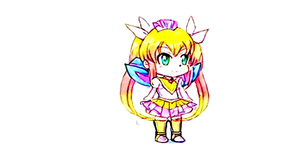 Anime style sailor moon eternal