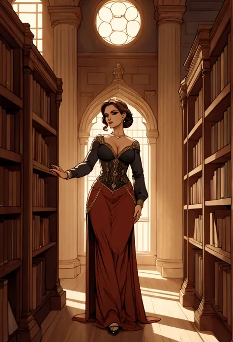  library nuscle woman