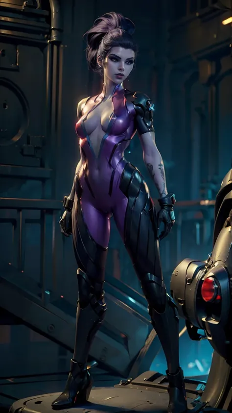 sexy woman widow maker sexy full body neon suit