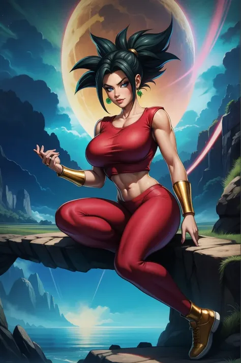 kefla  style, 8k, hdr, ureal engine, ultra quality, big breasts   sitting, torns ripped clothes, long breasts,detailed realistic...