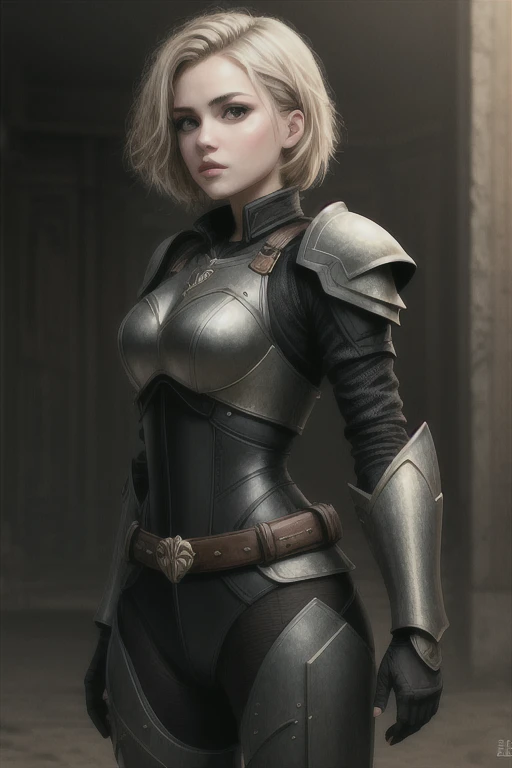 ((Masterpiece, best quality,edgQuality)),solo,1girl,
edgAdepta, looking at viewer, short hair, blonde hair, upper body, lips, realistic ,wearing edgAdepta,power armor,shoulder armor,skull emblem
 