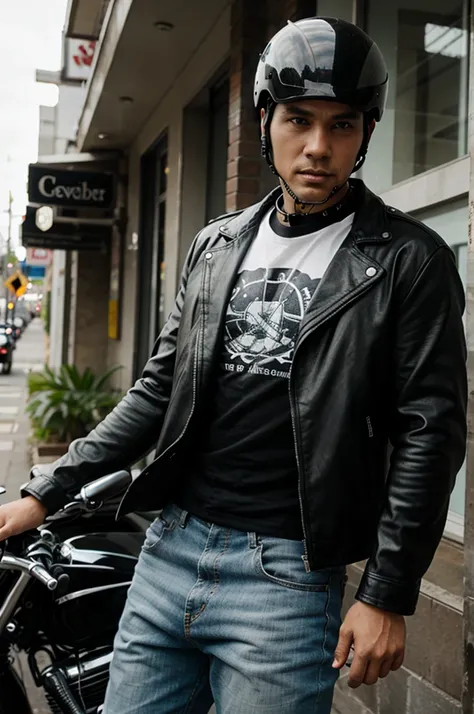 A biker