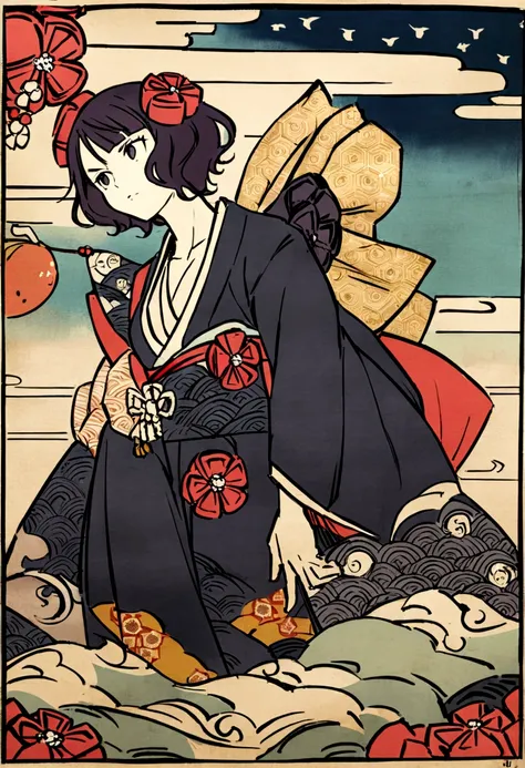 Edo Town、Katsushika Hokusai、Ukiyo-e style、Kohinshitsu、judgement