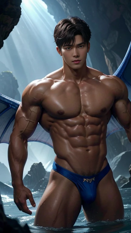 2 handsome  guy naked with huge dick , romantic , manly，super realistic, tall, 20 years old，young  men , strong sport body, sexy , detailed muscles, big chest abs, Inspired by Bian Shoumin, Inspired by Xiao Yuncong, yihao ren, yanjun cheng, jinyiwei, inspi...