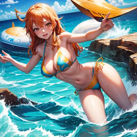 Nami in a bikini 