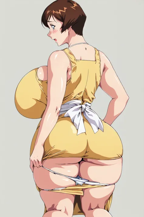 masterpiece, highest quality, High resolution, One girl, alone, sexual intercourse, Pornographic images, short hair, etsukoto, Brown eyes, fine grain, fine grain, (((Thick thighs, Plump thighs, Voluptuous thighs, Thighs alone are enough))), Huge and ample ...